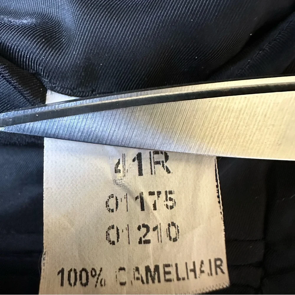 Jos. A. Bank 100% Camel Hair Charcoal Blazer